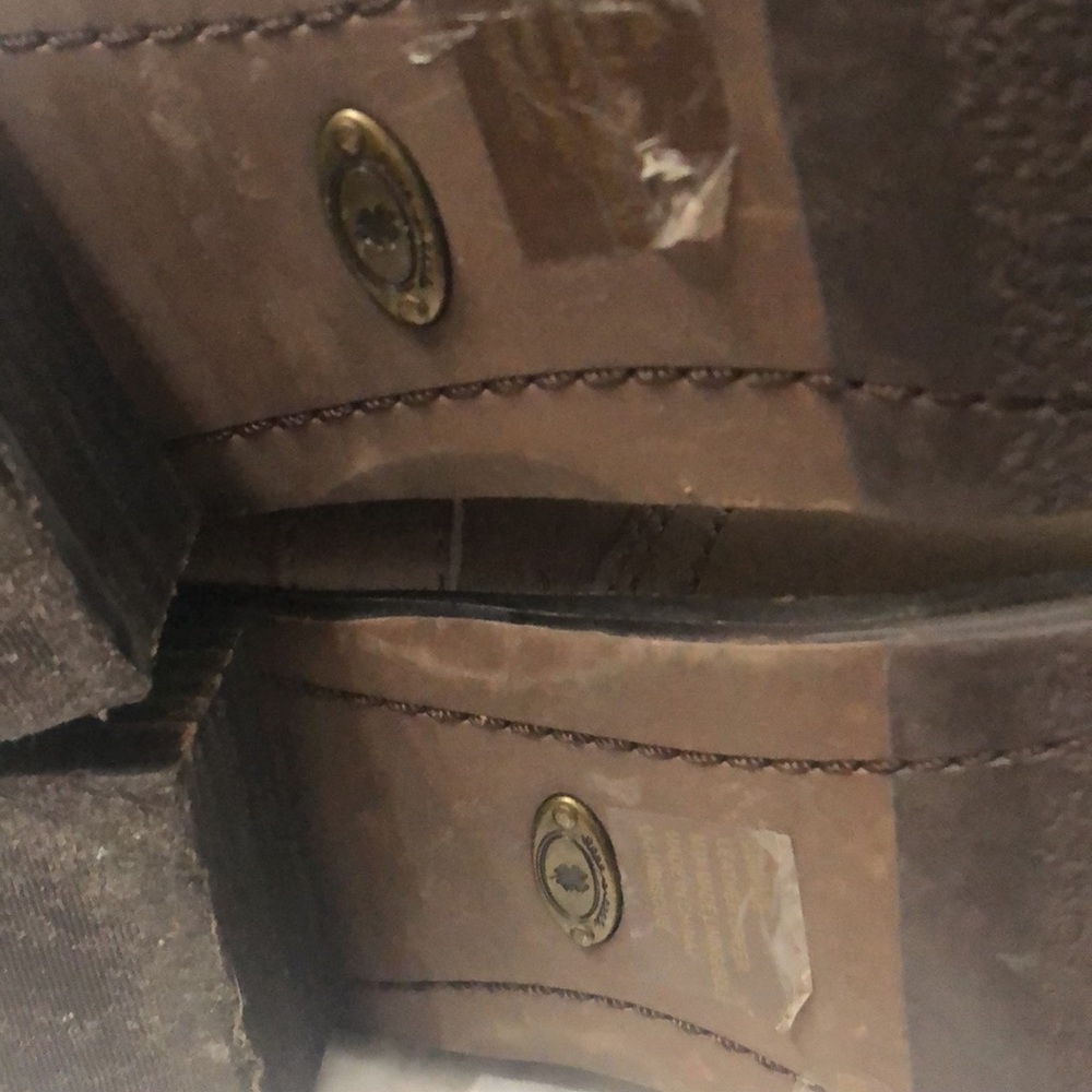 Light gray Lucky Brand boots sz 6.5 - Picture 4 of 5